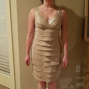 Champagne cocktail dress-worn once